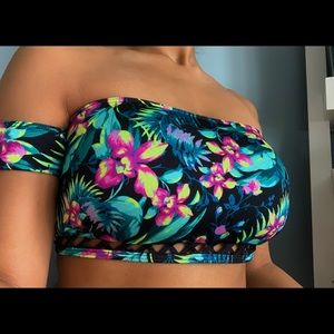 Victoria’s Secret floral bikini top